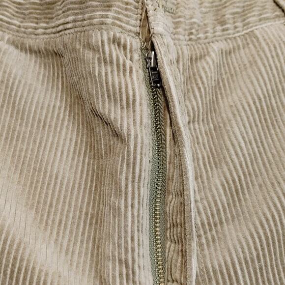 Woolrich Straight Leg Corduroy Pants High Waisted Beige Khaki Mens Size 38 x 32 - Picture 4 of 10
